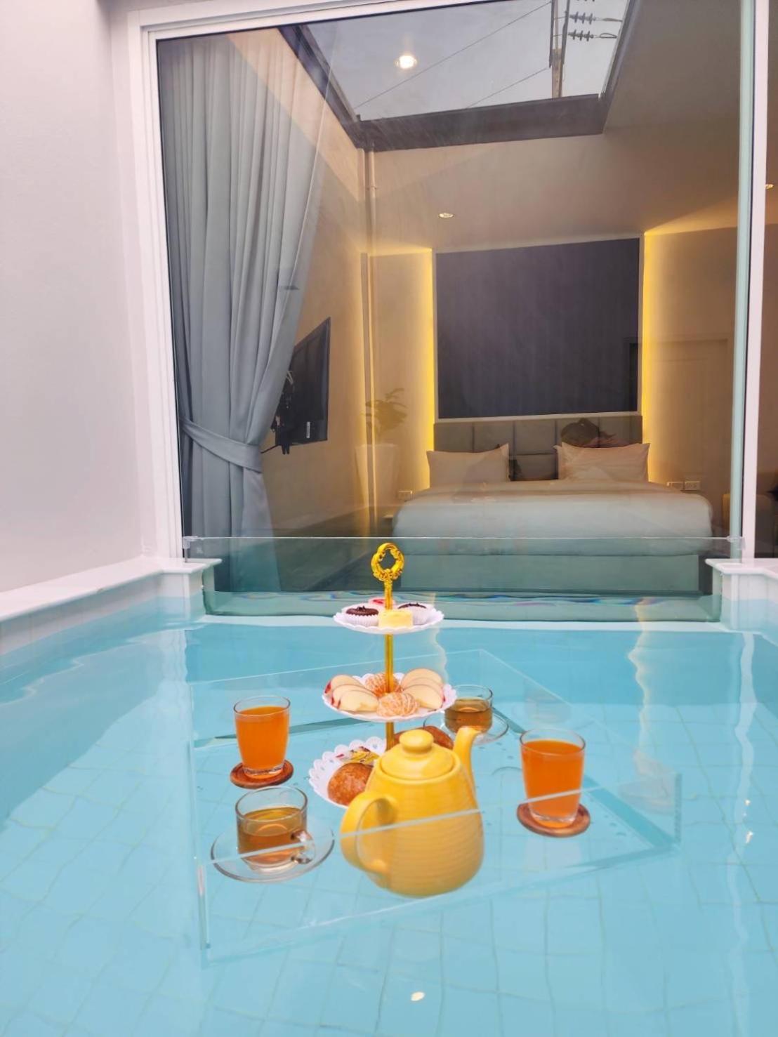 Skyline Resort Ban Khlong Lat Bua Khao Exteriör bild